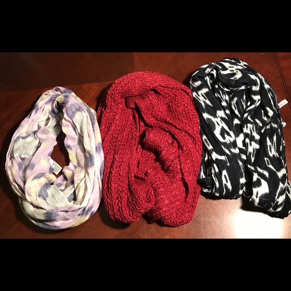 American Eagle, Charlotte Russe and Apt.9 Scarves